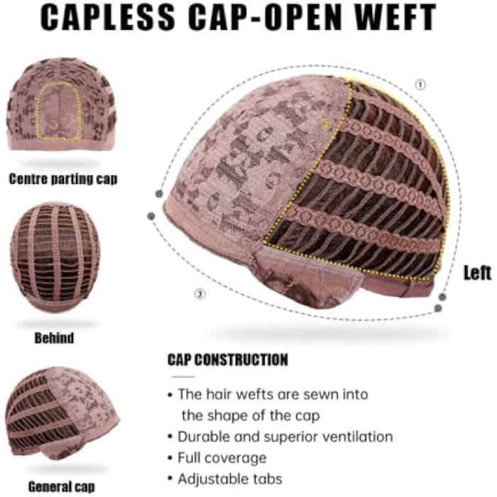 DILLARDS Long Curly Reddish Brown Wigs For Women Long Wave Wig Heat Resistant Synthetic Wigs With Fringe Bang Natural Looking - Image 4